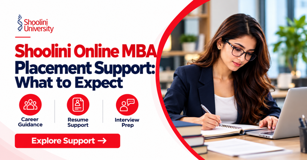 Shoolini Online MBA Placement Support