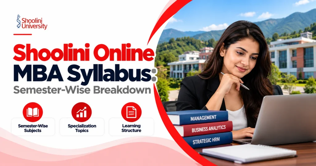Shoolini Online MBA Syllabus